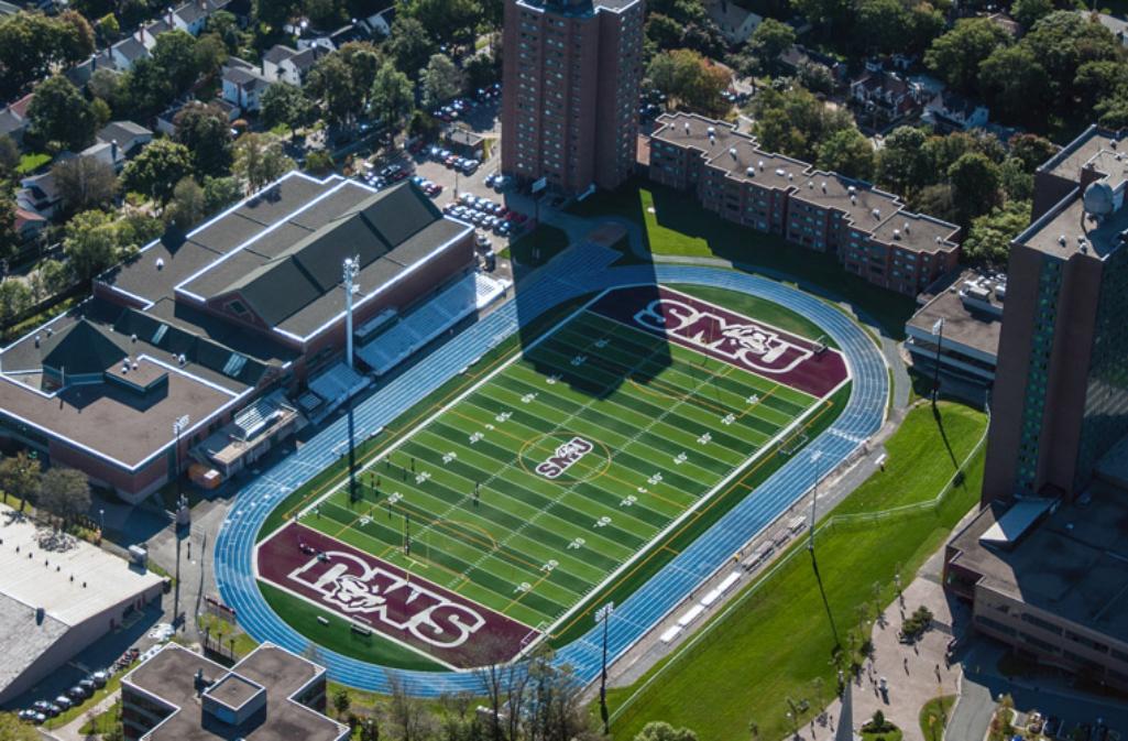 Campus Ariel Photo, Stadium, Track