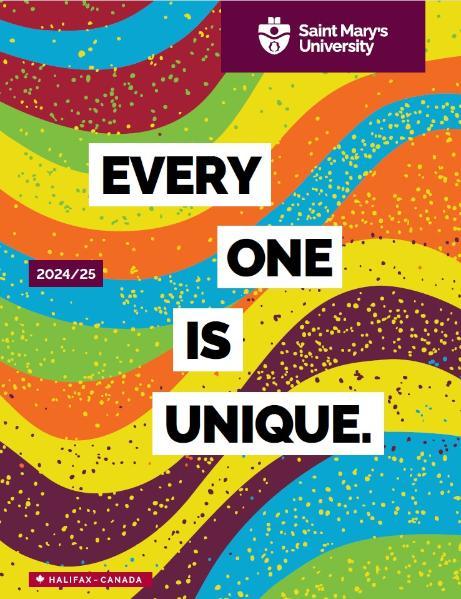 A colourful page reads: Every one is unique